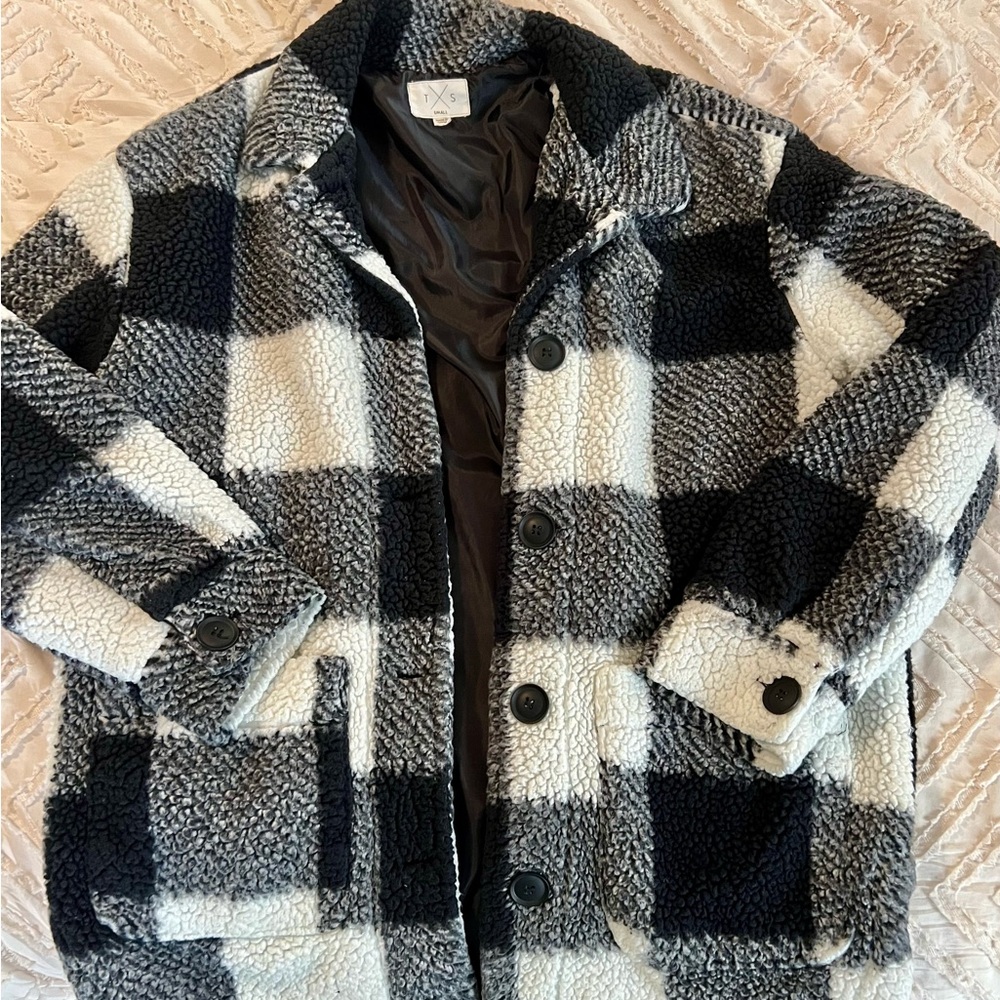 Buffalo Plaid Jacket - Size Small